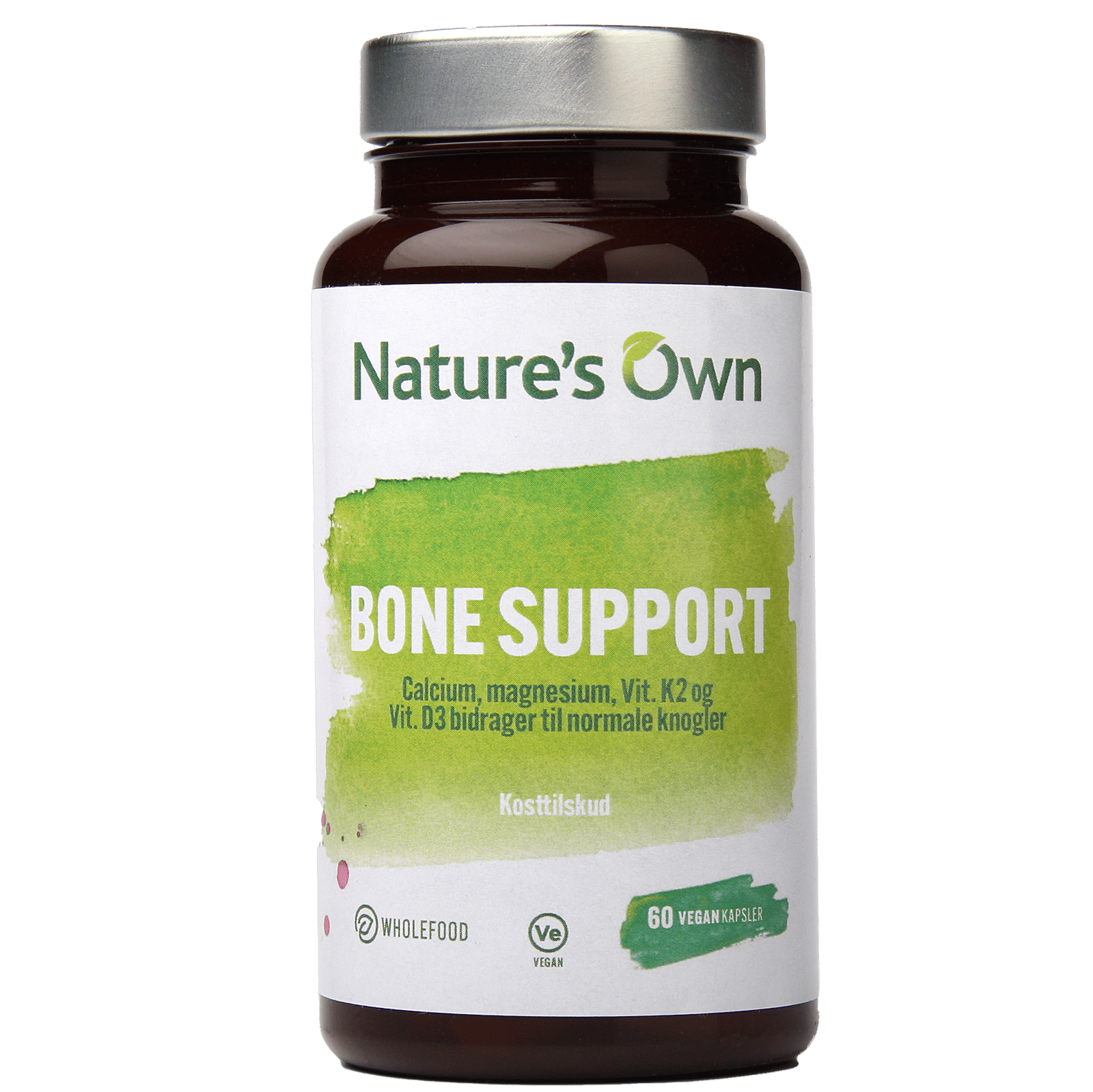 Natures Own Bone Support Wholefood (60 kaps)
