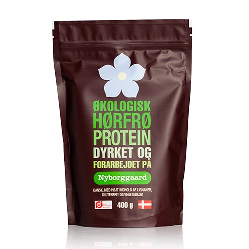Nyborggaard Hørfrø Proteinpulver Ø (400g)