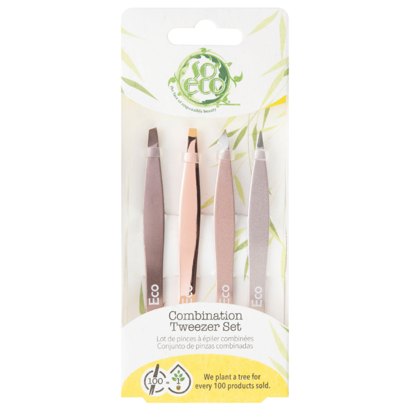 So Eco Combination Tweezer Set (4 stk)