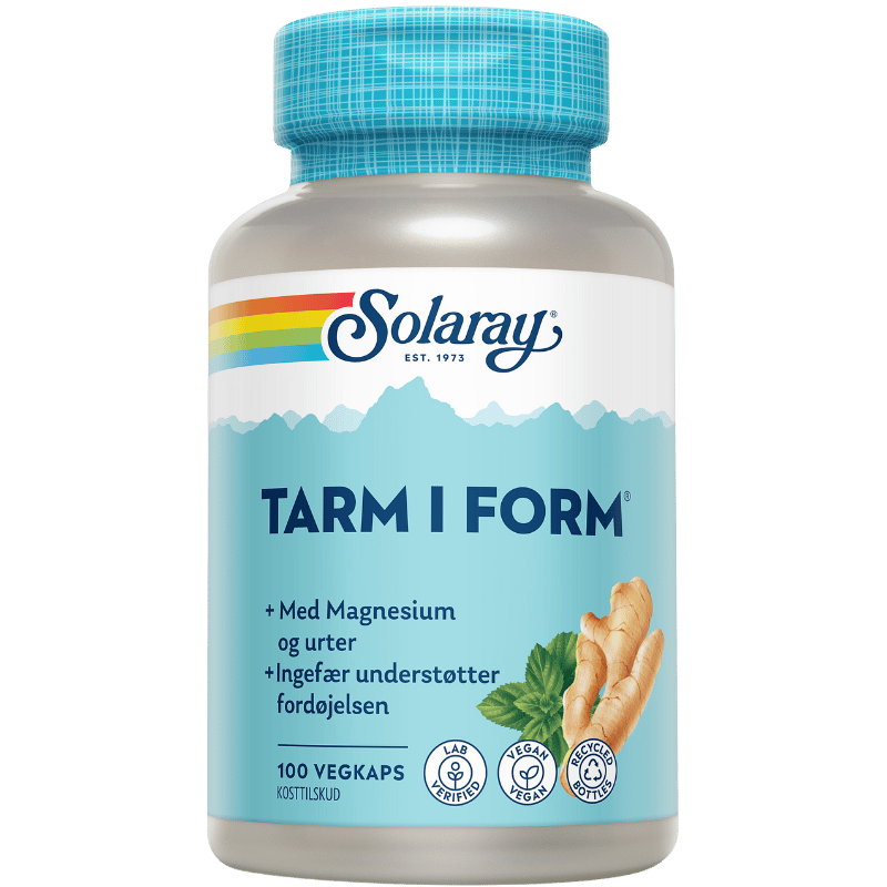 Solaray Tarm i Form (100 kaps)