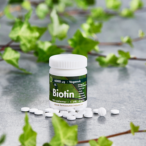 Grønne Vitaminer Biotin 6000 µg (90 tabl)