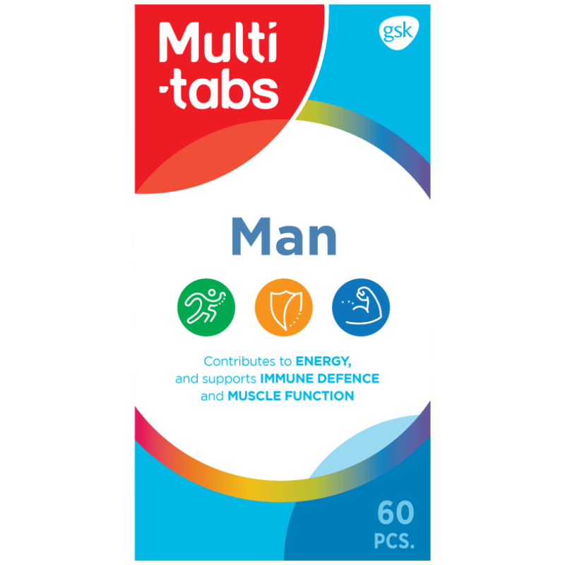 Multitabs Man Tabletter (60 stk)