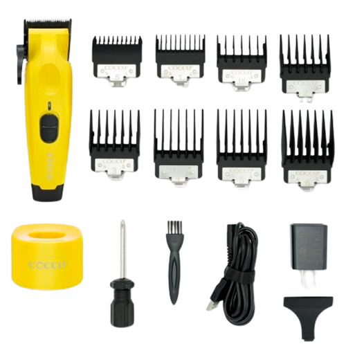 Cocco Hair Pro Hyper Velcro Pro Clipper Yellow