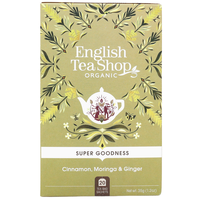 English Tea Shop Cinnamon, Moringa & Ginger Ø (20 breve)
