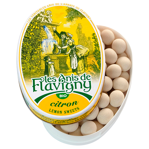 Anis de Flavigny Pastiller Med Lemon Ø (50 g)