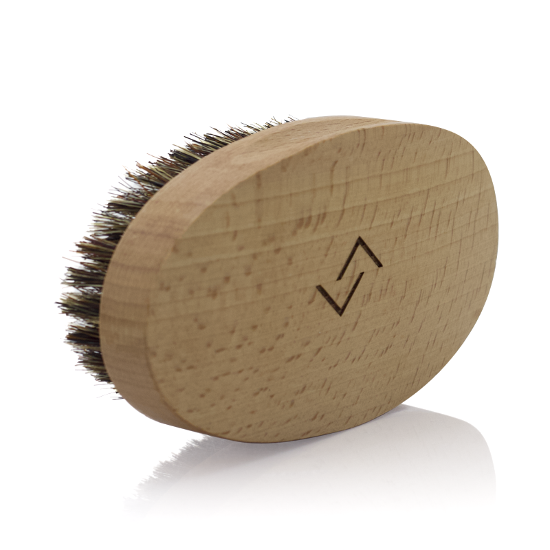 Njord Beard Brush Boar Bristle/Beech Wood