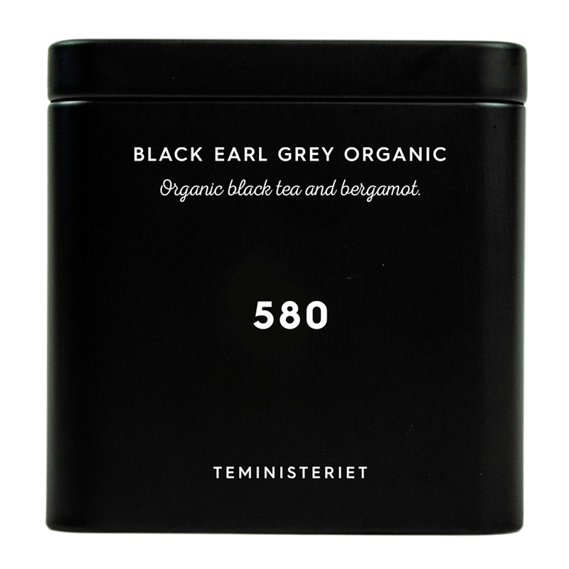 Teministeriet 580 Black Earl Grey Organic Tin (100 g)