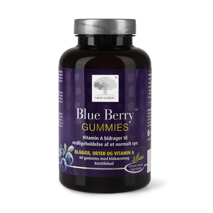 New Nordic Blue Berry gummies (60 stk)
