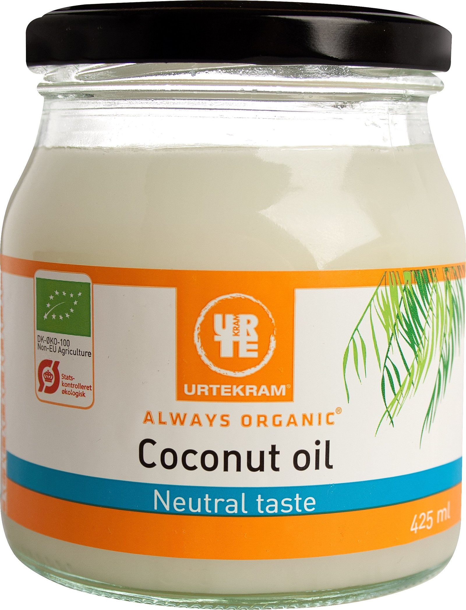Urtekram Smagsneutral Kokosolie 425 ml.