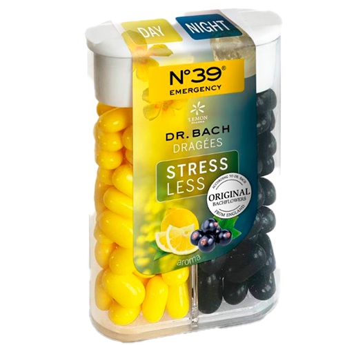 Dr. Bach No. 39 Nødhjælp Stress Less Dragéer (44 g)