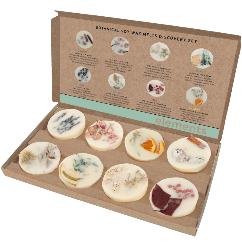 Ambience Stoneglow Vegansk Soja Duftvoks Discovery Set (8 stk)
