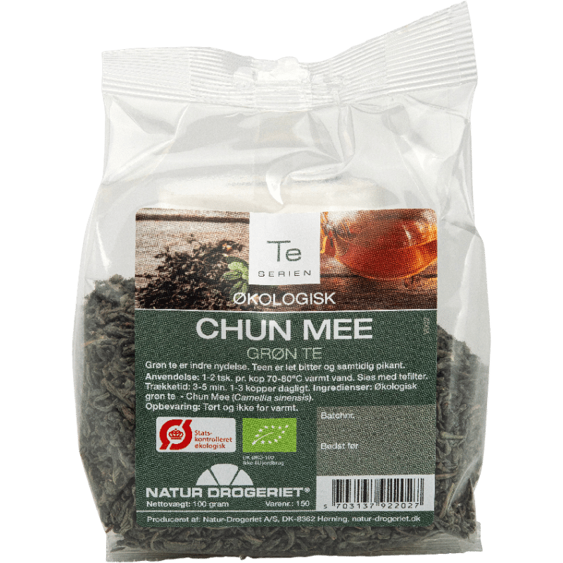 Natur Drogeriet Grøn Te Chun Mee Ø (100 g)