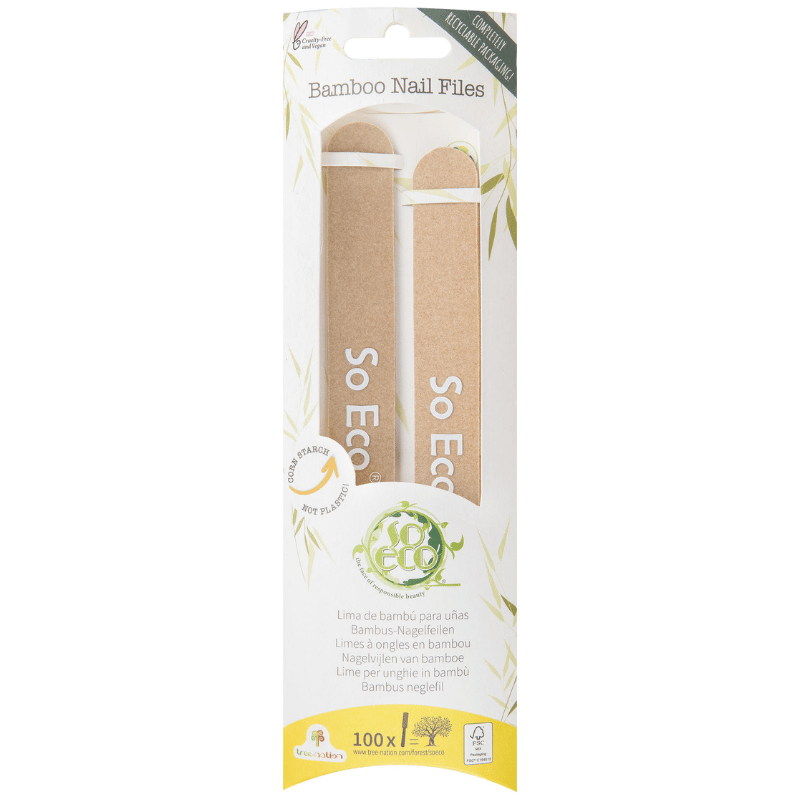 So Eco 2 Bamboo Nail Files (1 stk)