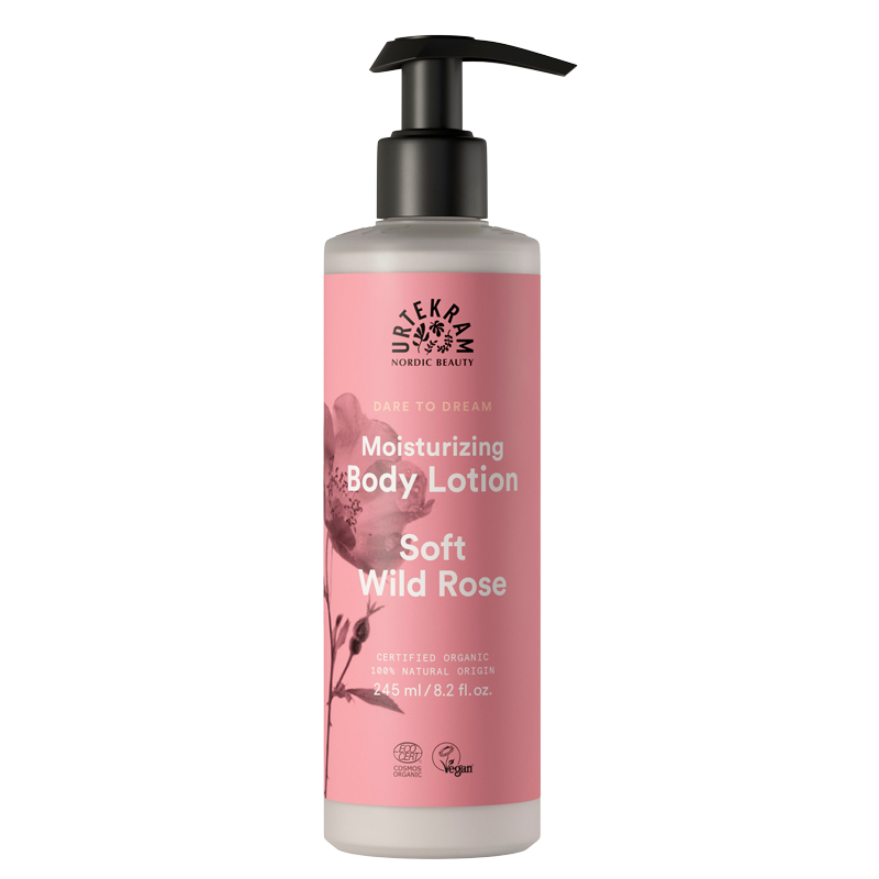 Urtekram Bodylotion Soft Wild Rose (245 ml)