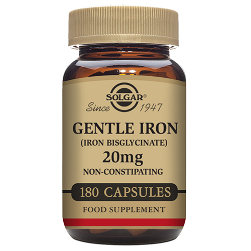 Solgar Gentle Iron 20mg (180 kaps)