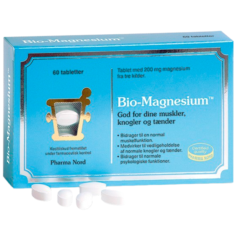 Pharma Nord Bio-Magnesium 200 mg (60 tabletter)