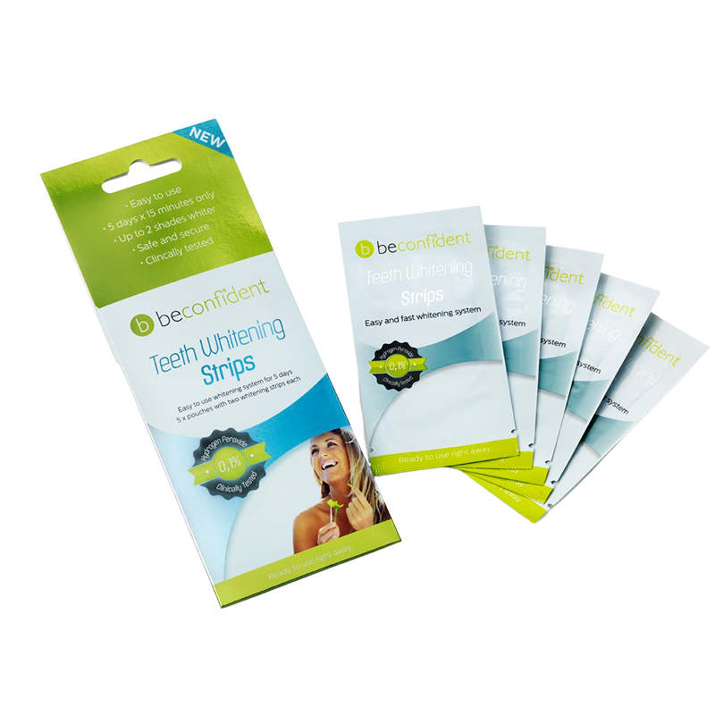 Beconfident Teeth Whitening X3 Strips 5 days (5 stk)