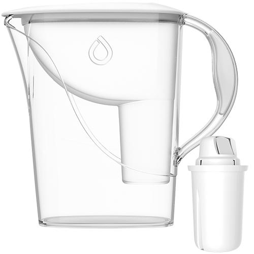 Dafi Kande Hvid 2,4 Liter. (1 stk)