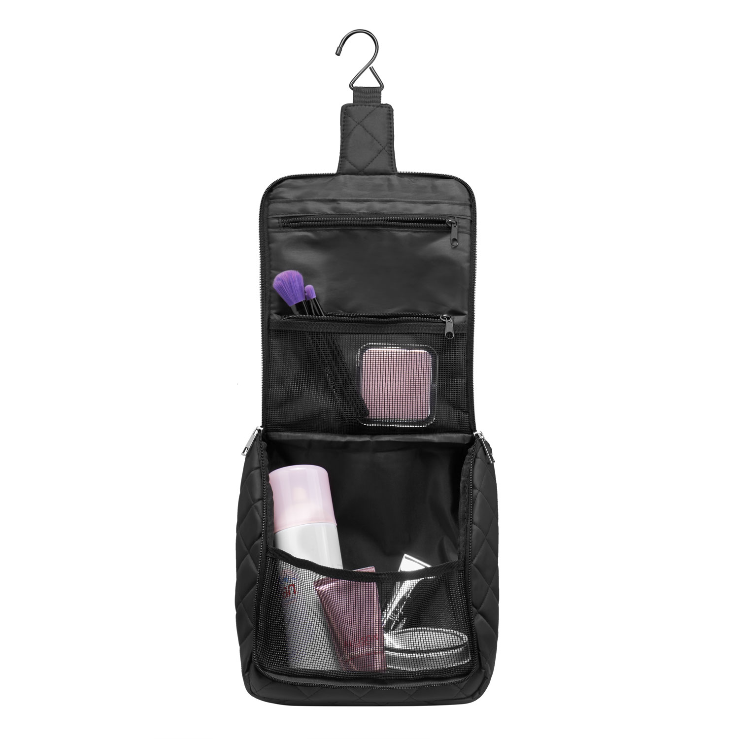 Studio Organiser Kosmetiktaske m/Hank Sort 1 stk.