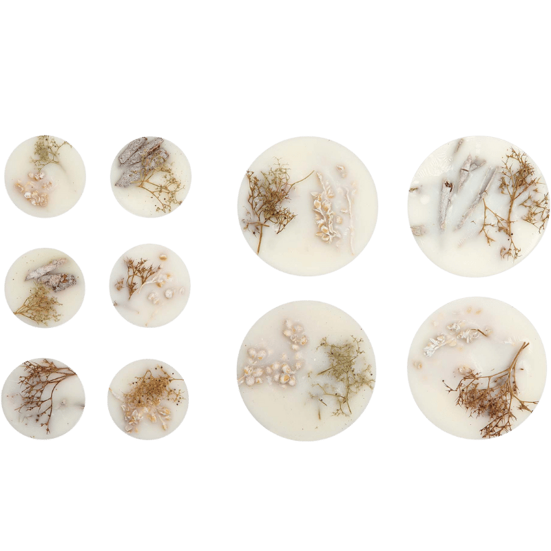 Ambience Stoneglow Vegansk Soja Duftvoks Vild Mint & Bergamot (10 stk)
