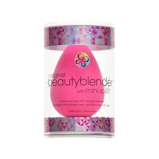 Beautyblender Original Pink w/ Mini Solid Cleanser