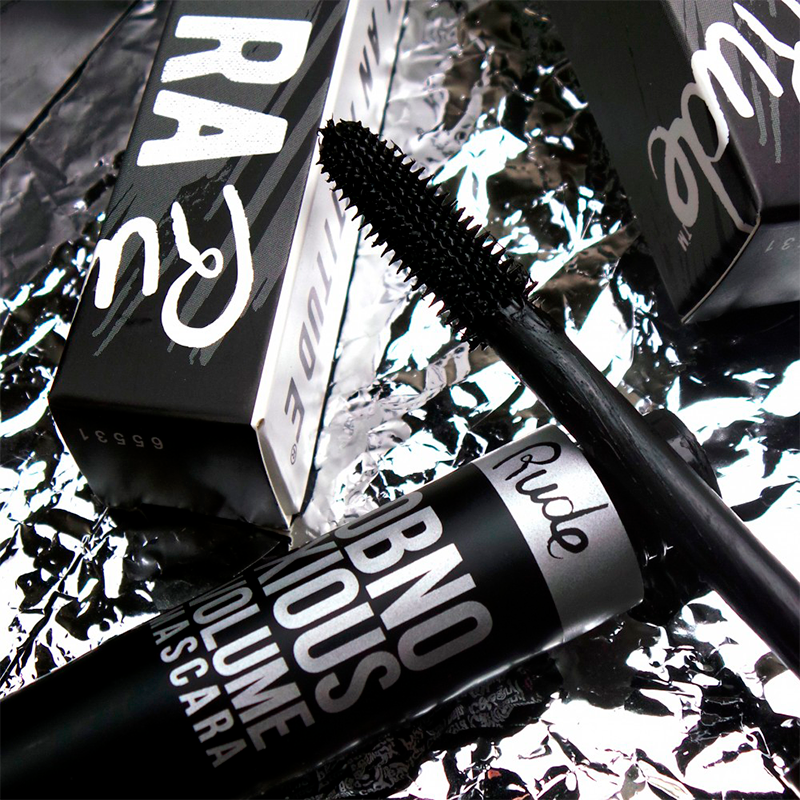 RUDE Cosmetics Obnoxious Volume Mascara Black (1 stk)