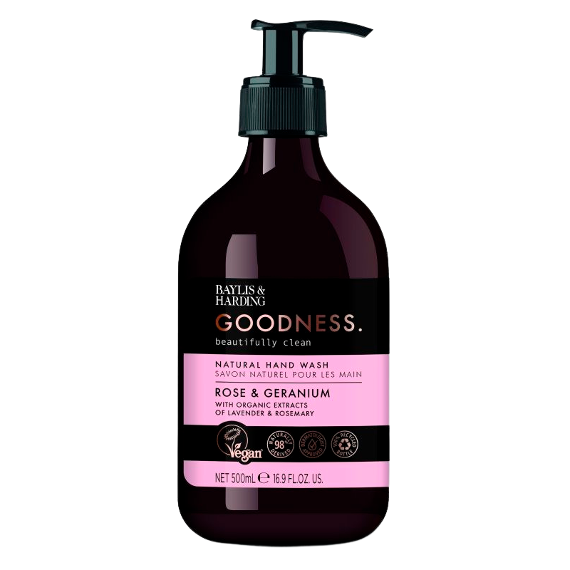 Baylis & Harding Goodness Rose & Geranium Hand Wash (500 ml)