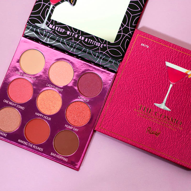 RUDE Cosmetics Cocktail Party 9 Eyeshadow Palette The Cosmo (1 stk)