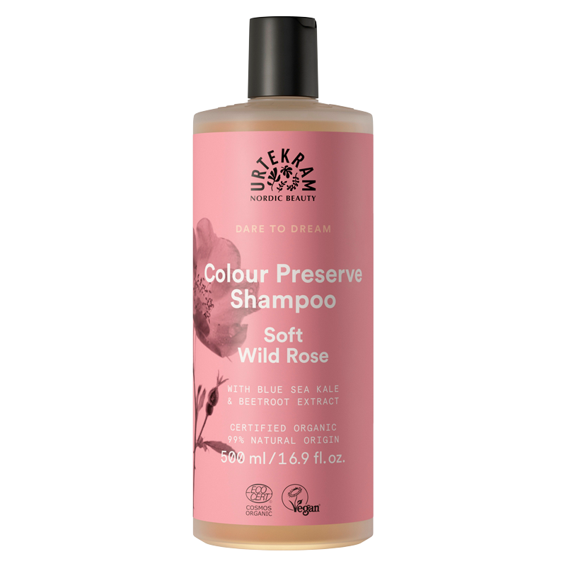 Urtekram Shampoo Soft Wild Rose (500 ml)