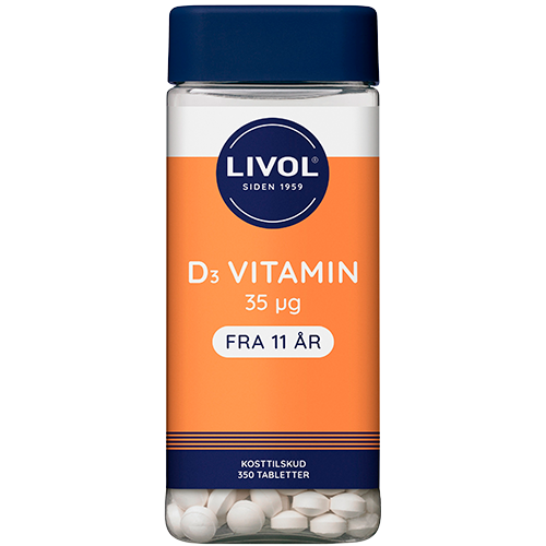 Livol Vitamin D 35 mcg (350 tabl)