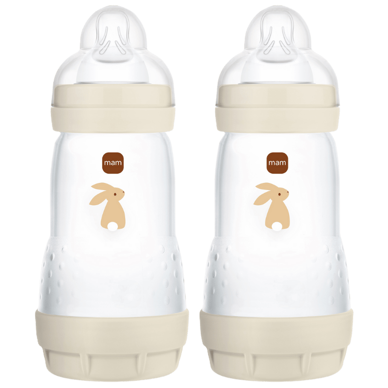 MAM Easy Start Anti-Colic Sutteflaske Neutral (2x260 ml)