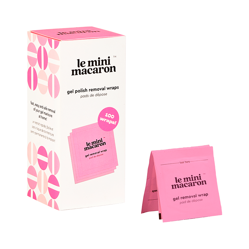 Le Mini Macaron Remover Kit 100 Pads