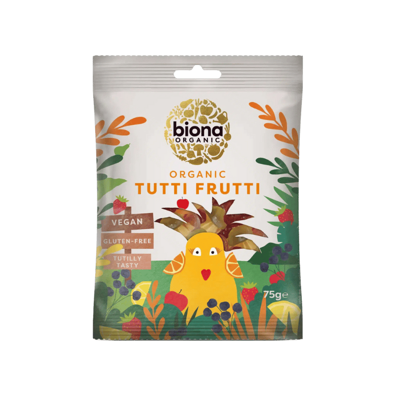 Biona Vingummi Tutti Frutti Ø (75 g)