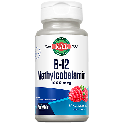 KAL B12 Methylcobalamin (90 tabletter)