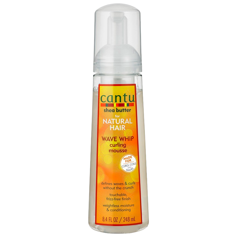 Cantu Shea Butter For Natural Hair Wave Whip Curling Mousse (248 ml)