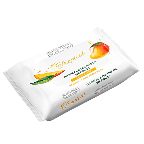 Australian Bodycare Tropical Wet Wipes (24 stk)