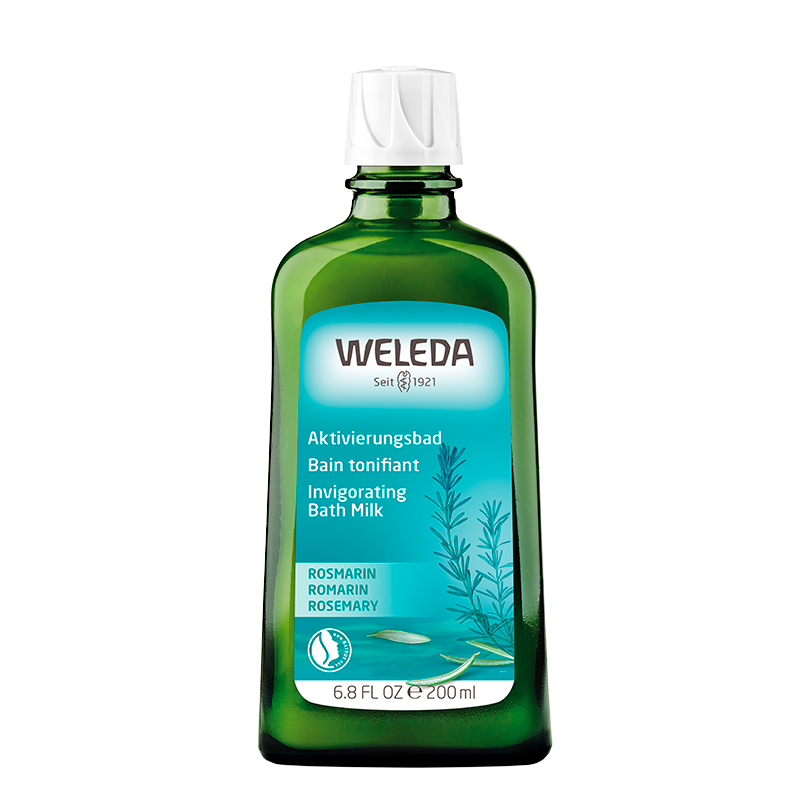 Weleda Rosemary Invigorating Bath Milk (200 ml)