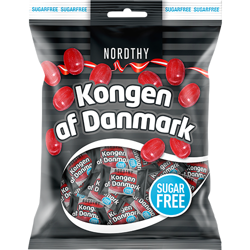 Nordthy Sukkerfri Kongen Af Danmark (125 g)