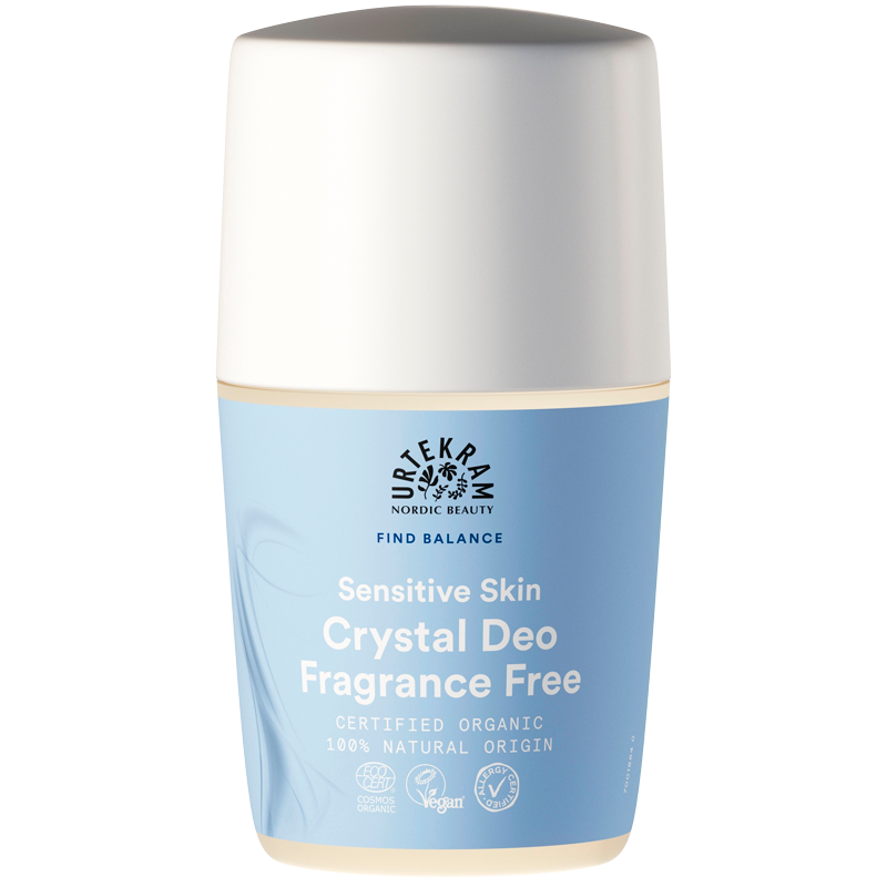 Urtekram Sensitive Skin Roll-On Deodorant Fragrance Free Ø (50 ml)