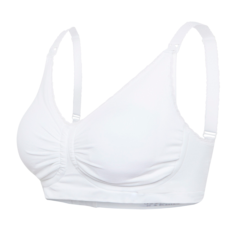 Carriwell Graviditets & Amme BH Med Carri-Gel Padded Støtte Hvid - XXL (1 stk)