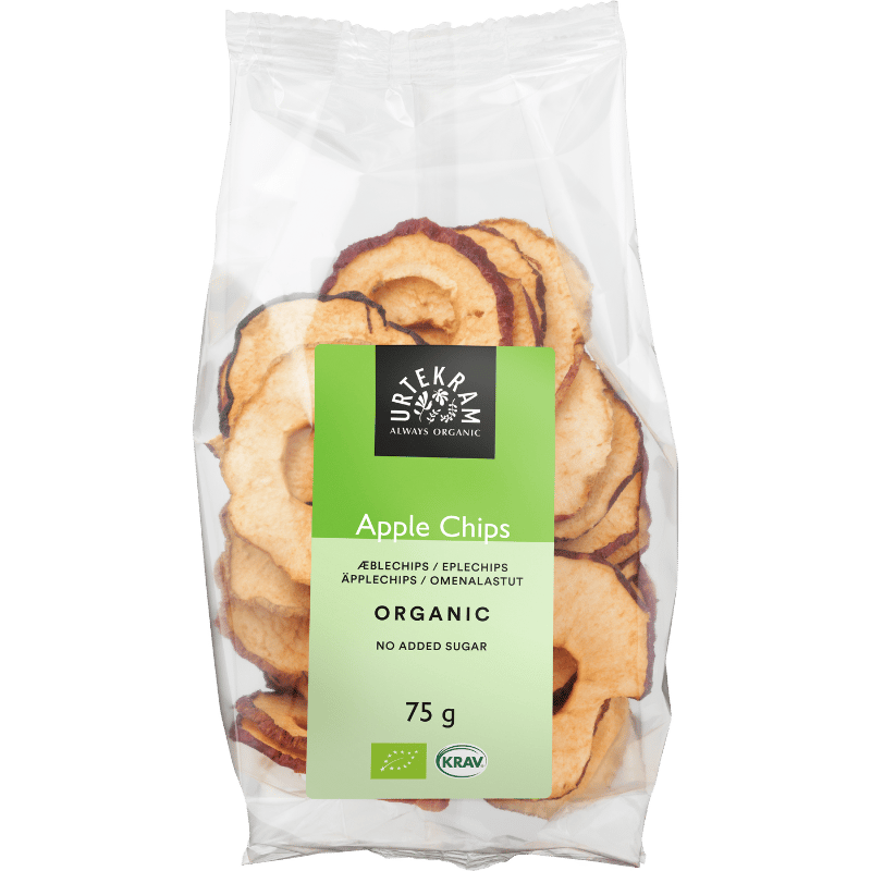 Urtekram Æblechips (75 gr)