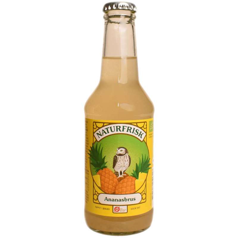 Naturfrisk Ananasbrus Sodavand Ø (250 ml)