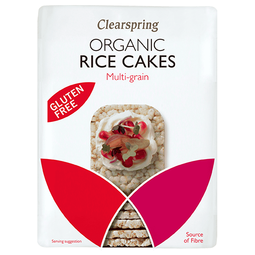 Clearspring Risgaletter Multigrain Glutenfri Ø (130 g)