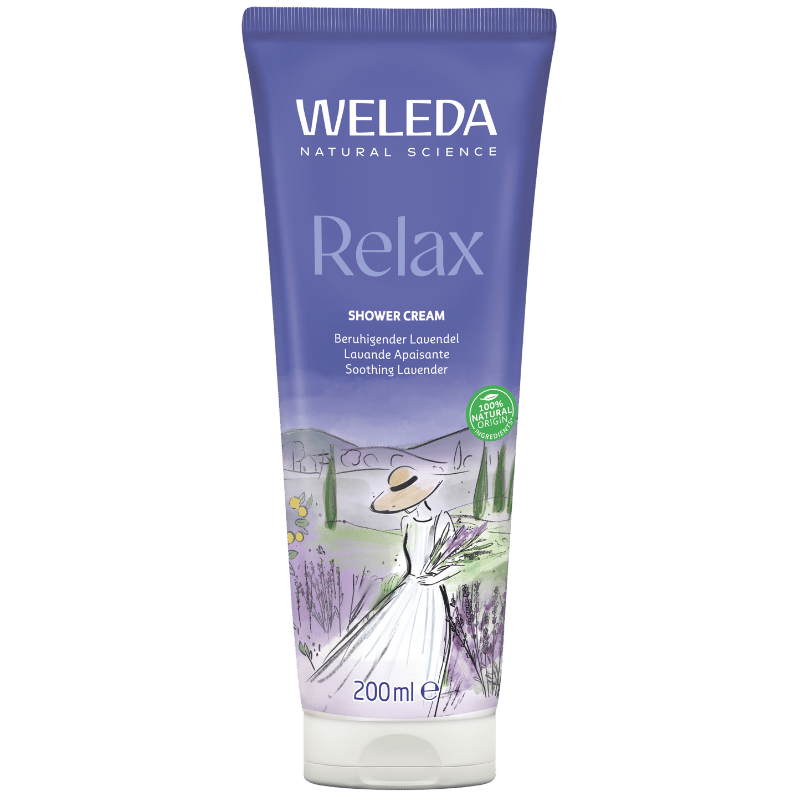 Weleda Aroma Shower Relax Creamy Body Wash (200 ml)