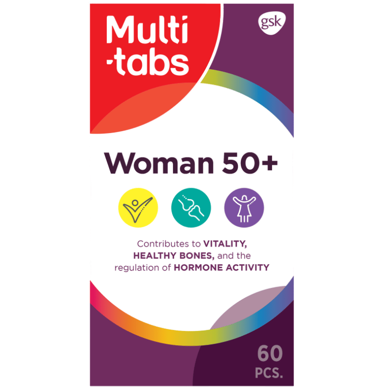 Multitabs Woman 50+ tabletter (60 stk)