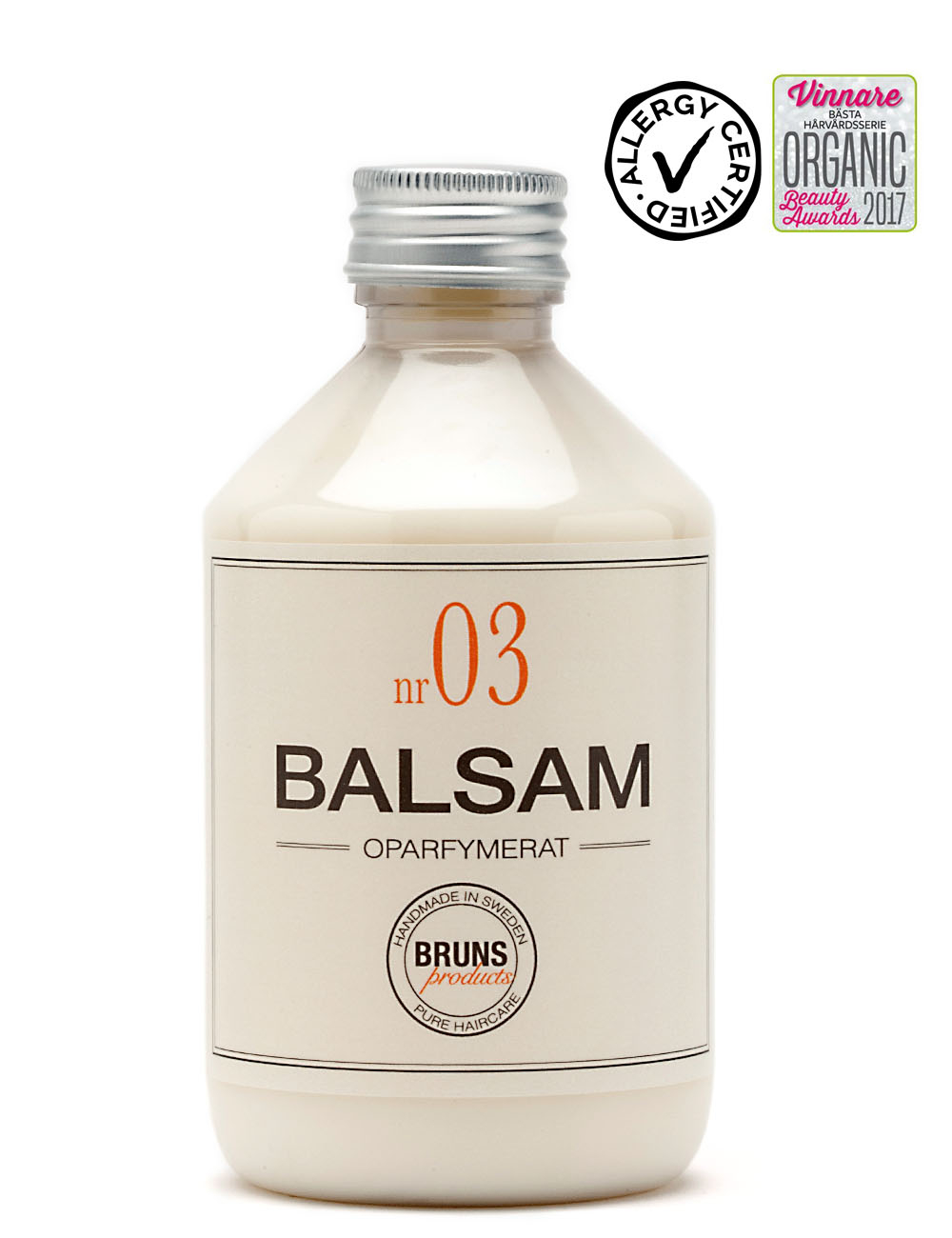 Bruns Nr. 03 Balsam Parfumefri 330 ml.