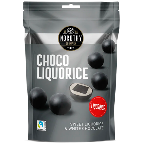 Nordthy Lakridskugler Lakrids & Hvid Chokolade (100 g)