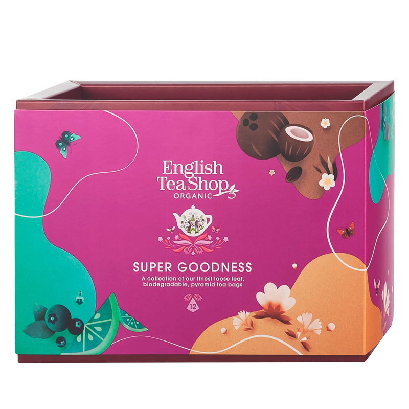 English Tea Shop Te Gaveæske Super Goodness Collection Ø (12 stk)