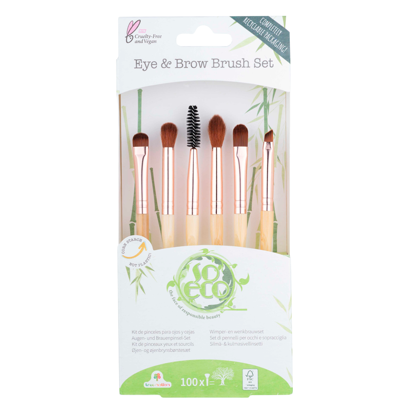 So Eco Eye Brush Kit 6 stk.