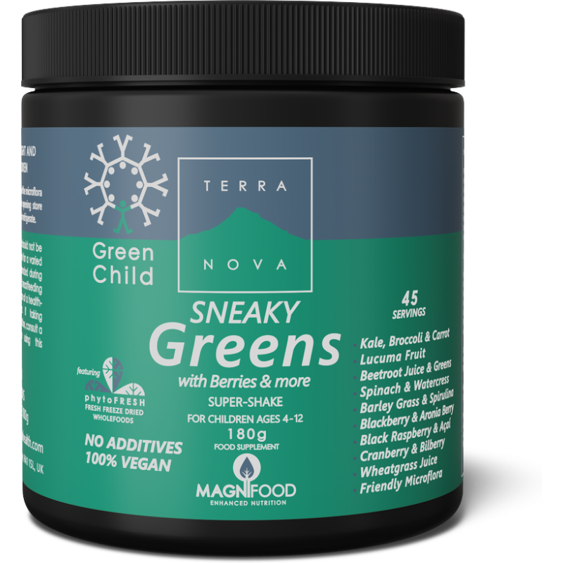 Terranova Green Child Sneaky Greens (180 kaps)